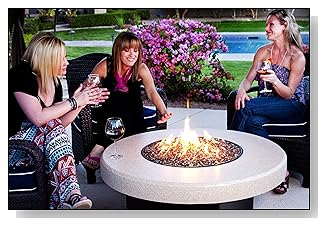 Oriflamme Fire Pit Fire Table with Ice Bucket Insert