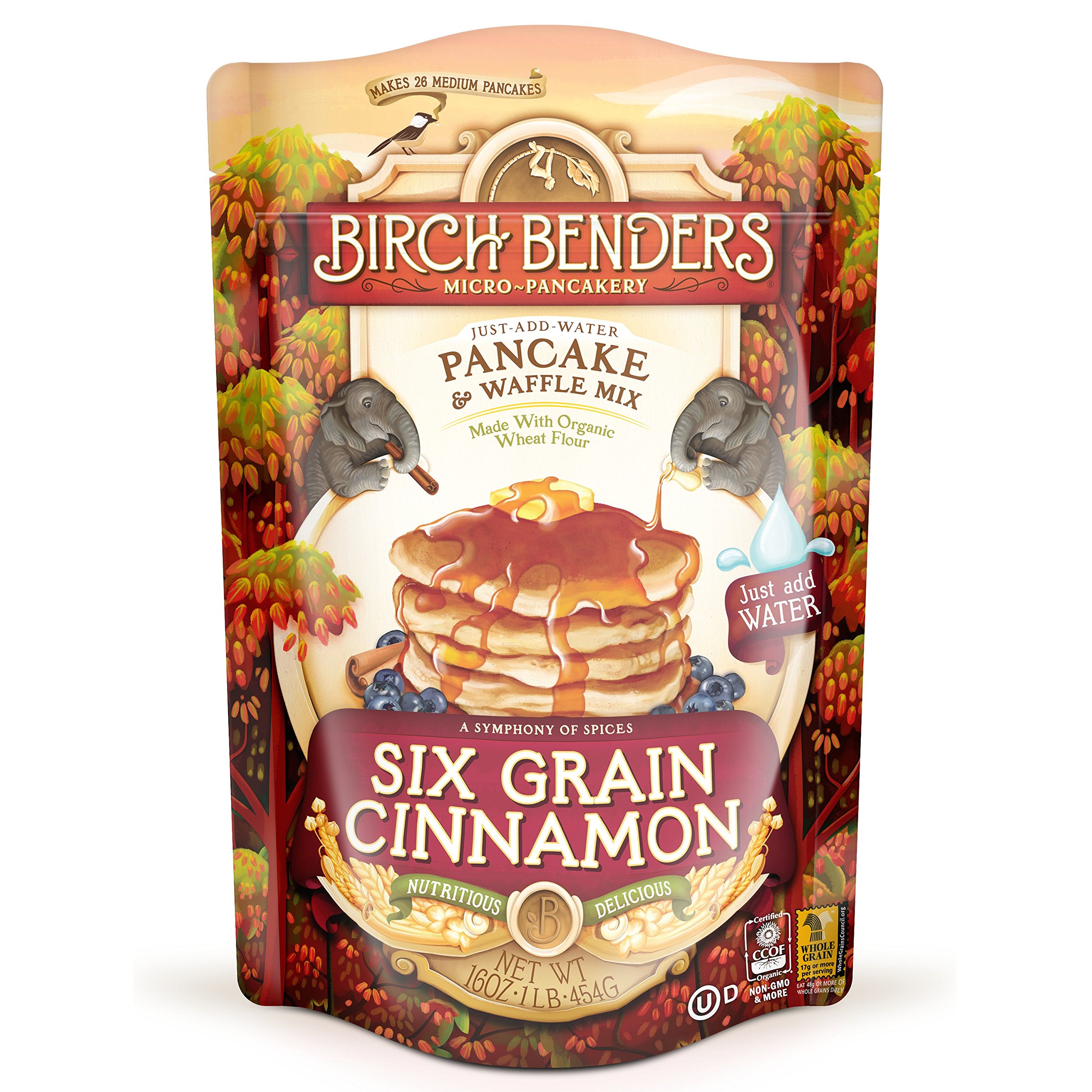 Birch Benders Pancake and Waffle Mix Pumpkin Spice 16