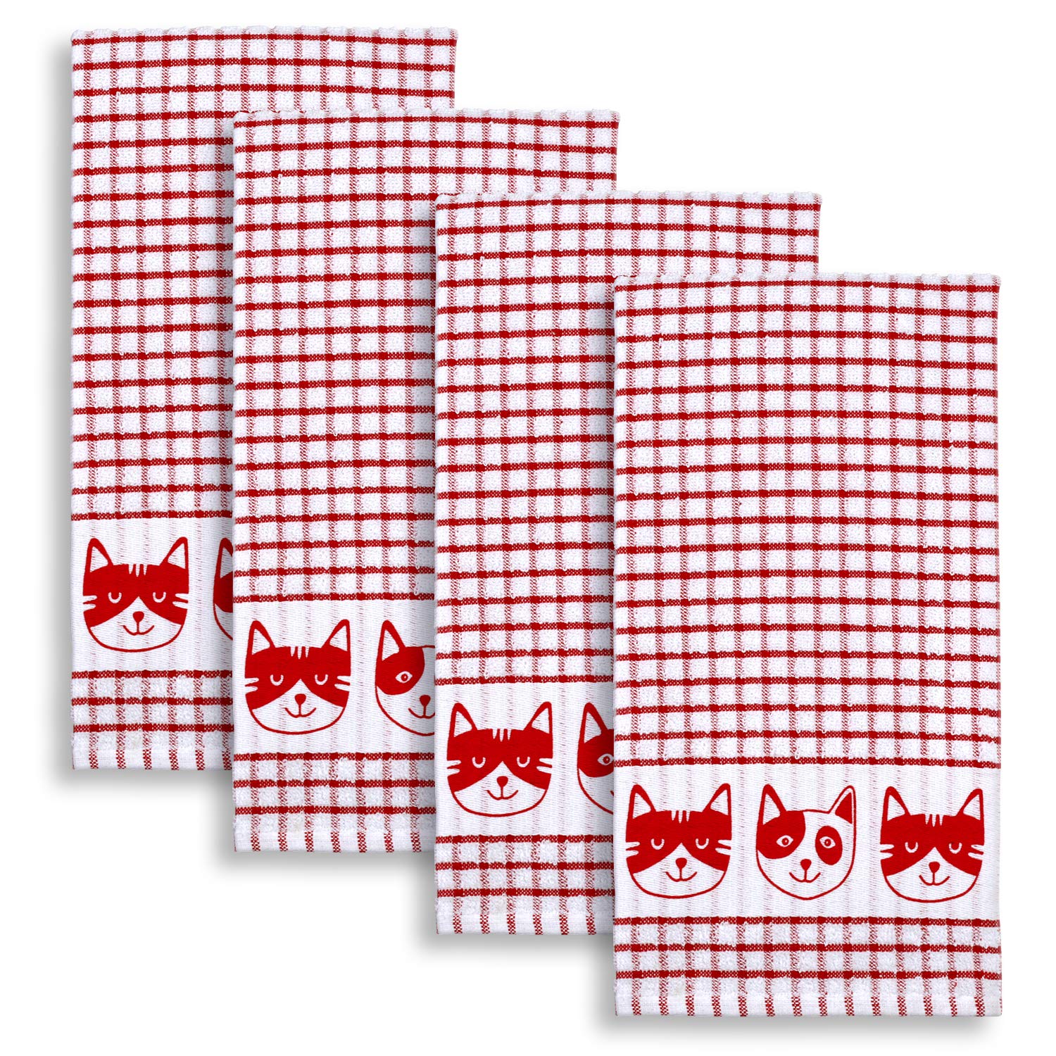 Best Cotton Kitchen Towels 4 Pack