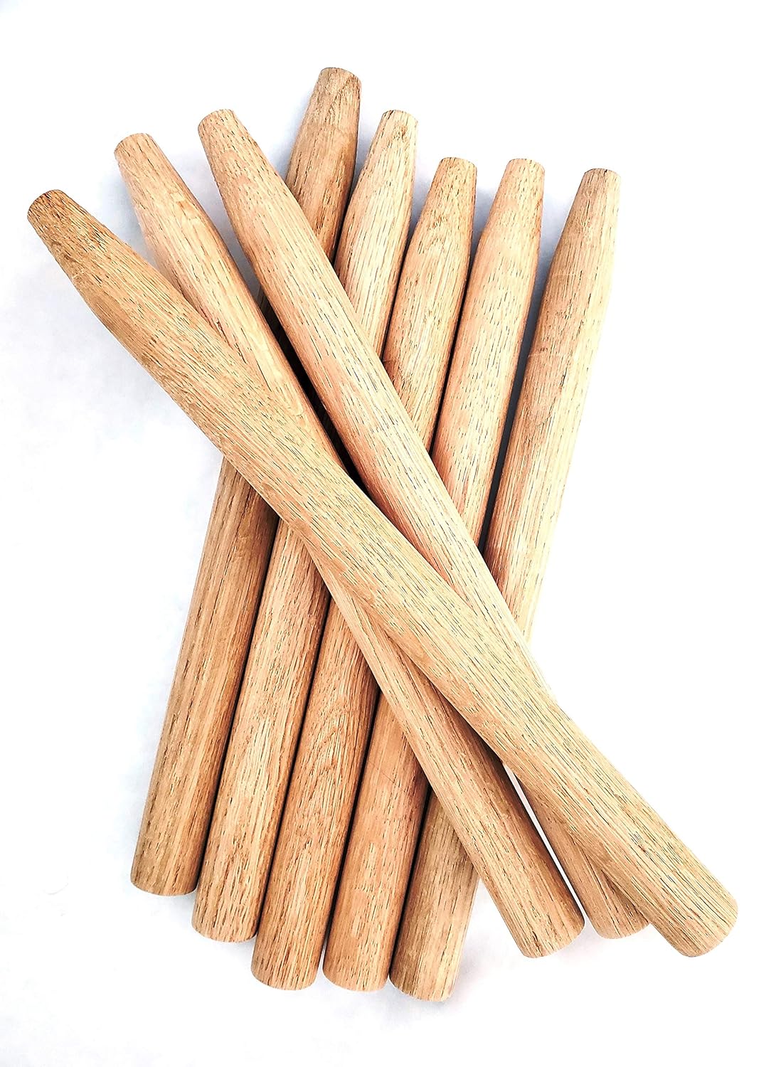 31/32 x 12; 10/Box Tapered White Oak Timber Frame Pegs Wooden Dowel