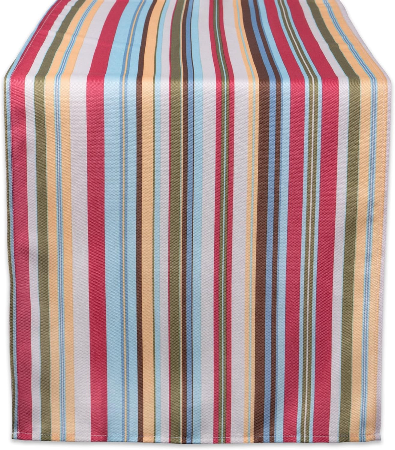 DII CAMZ38597 SUMMER STRIPE OUTDOOR TABLERUNNER 14x72,