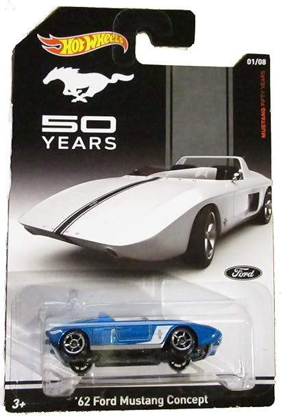hot wheels 62 ford mustang concept