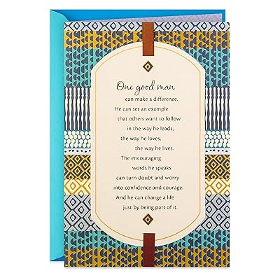 Buy Hallmark Mahogany Father S Day Card You Re A Good Man Who Makes A Big Difference Online In Turkey B06xyt7ldm