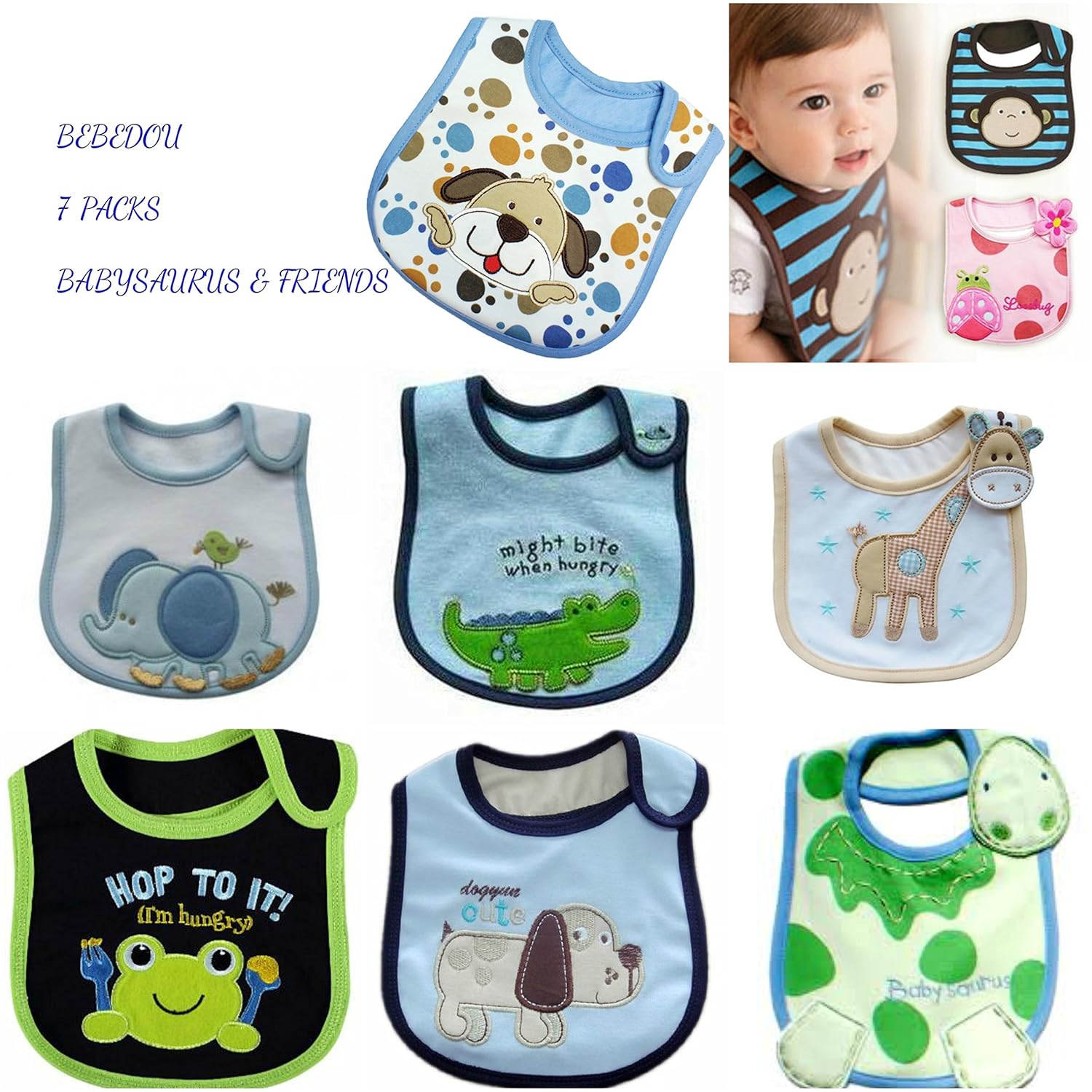 Cadeaux Filles Douche Bebedou Lovely Coton Brode 7 Bavoirs 7 Jours Semaine Coffret Cadeau De Naissance Super Absorbant Bave Bavoirs Pour Bebe Garcons Unisexe Bebe Puericulture Bavoirs Hair Green Yurigaoka Com