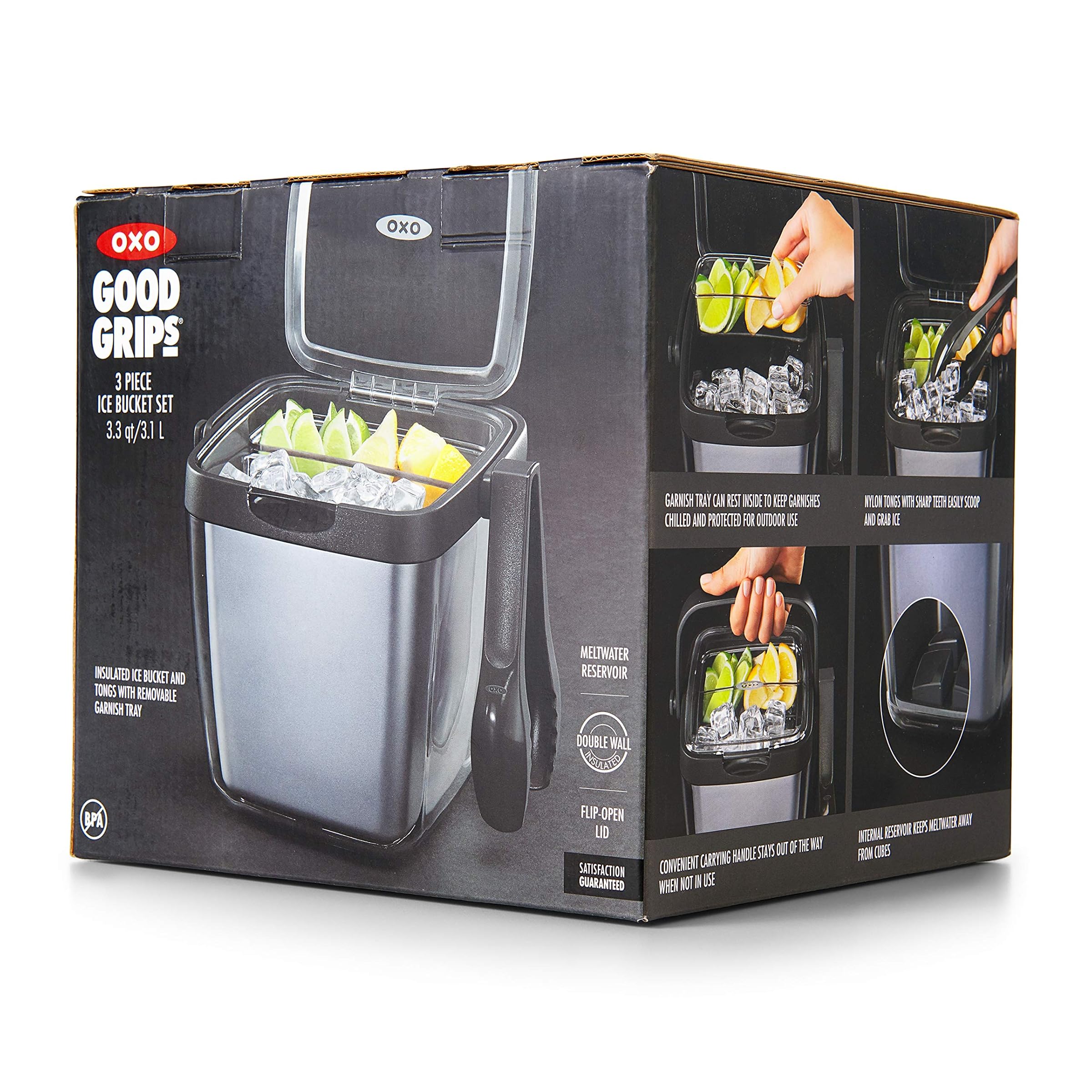 OXO Ice Pail with Tongs