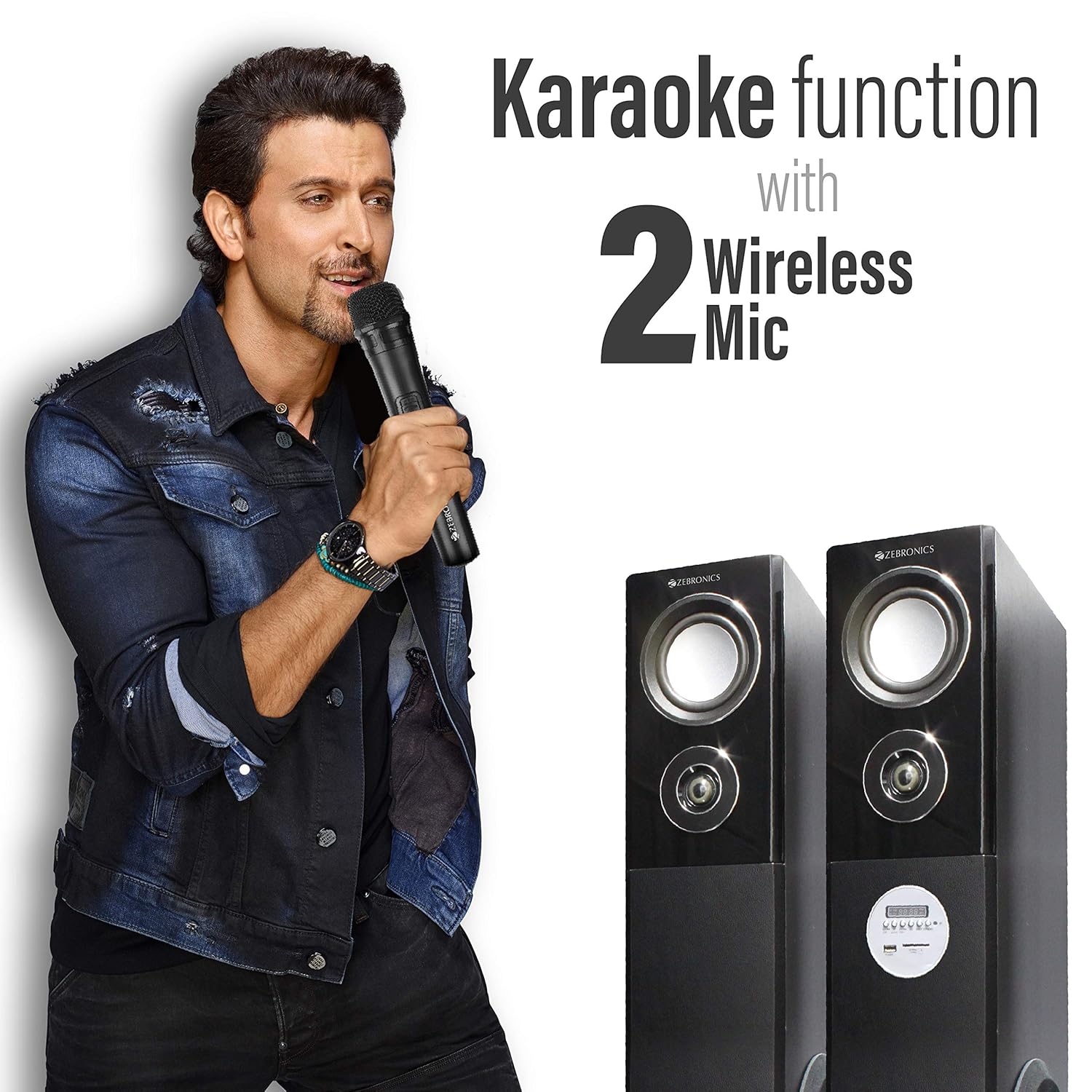 zebronics tower speakers 8500