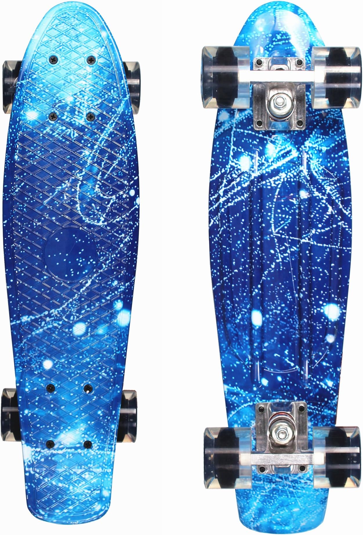 Xtreme Free Skateboards Penny Skateboard 22 inches for Beginners and Kids Mini Board Cruisher