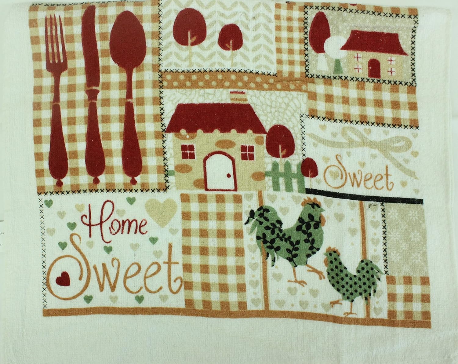 Amazoncom Kitchen Decorative Dish Towels 5 Pack 15 X 25 Tea