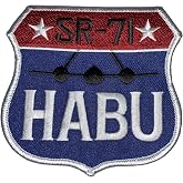 Skunk Works&reg; SR-71 Blackbird&reg;, HABU Patch &ndash; Sew On, Officially Licensed
