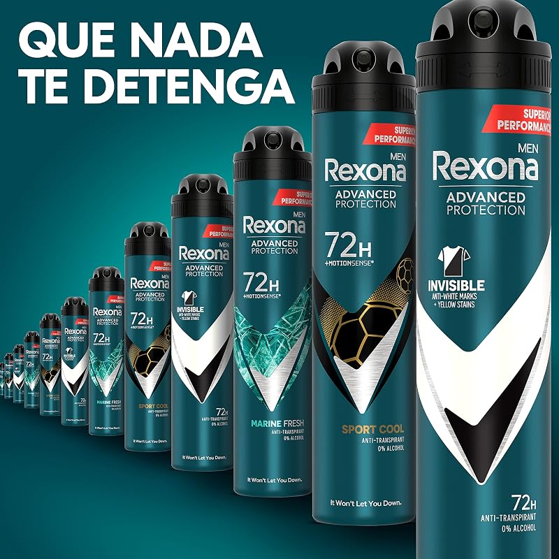 Desodorante Aerosol Protección Avanzada 72h Invisible Black & White Pack Ahorro Antitranspirante para hombre 200ml x2, El embalaje puade variar