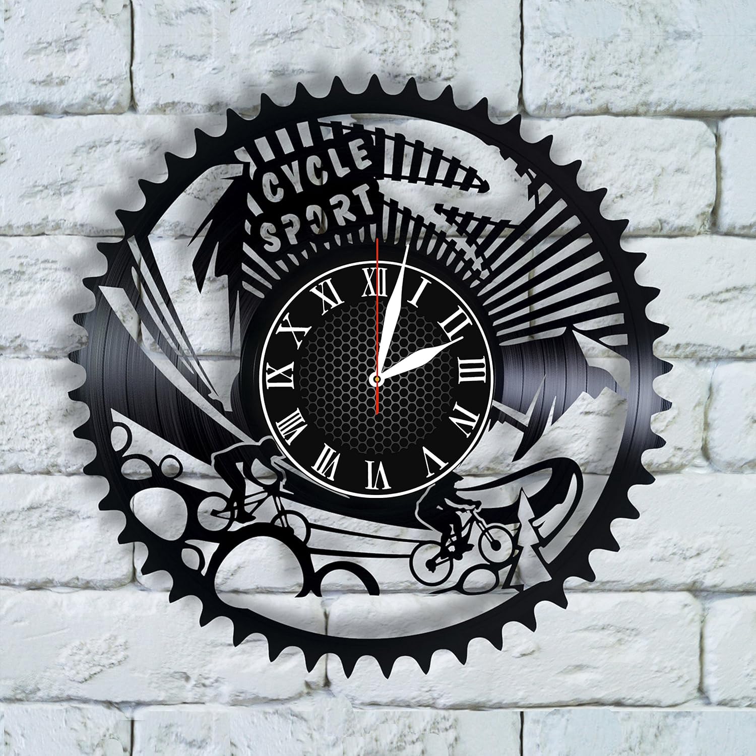 Cycling Gifts, Bicycle Gifts for Men Bicycle Wall Art Vinyl