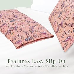Elegant Comfort Ultra Soft Set of 2 Floral Print