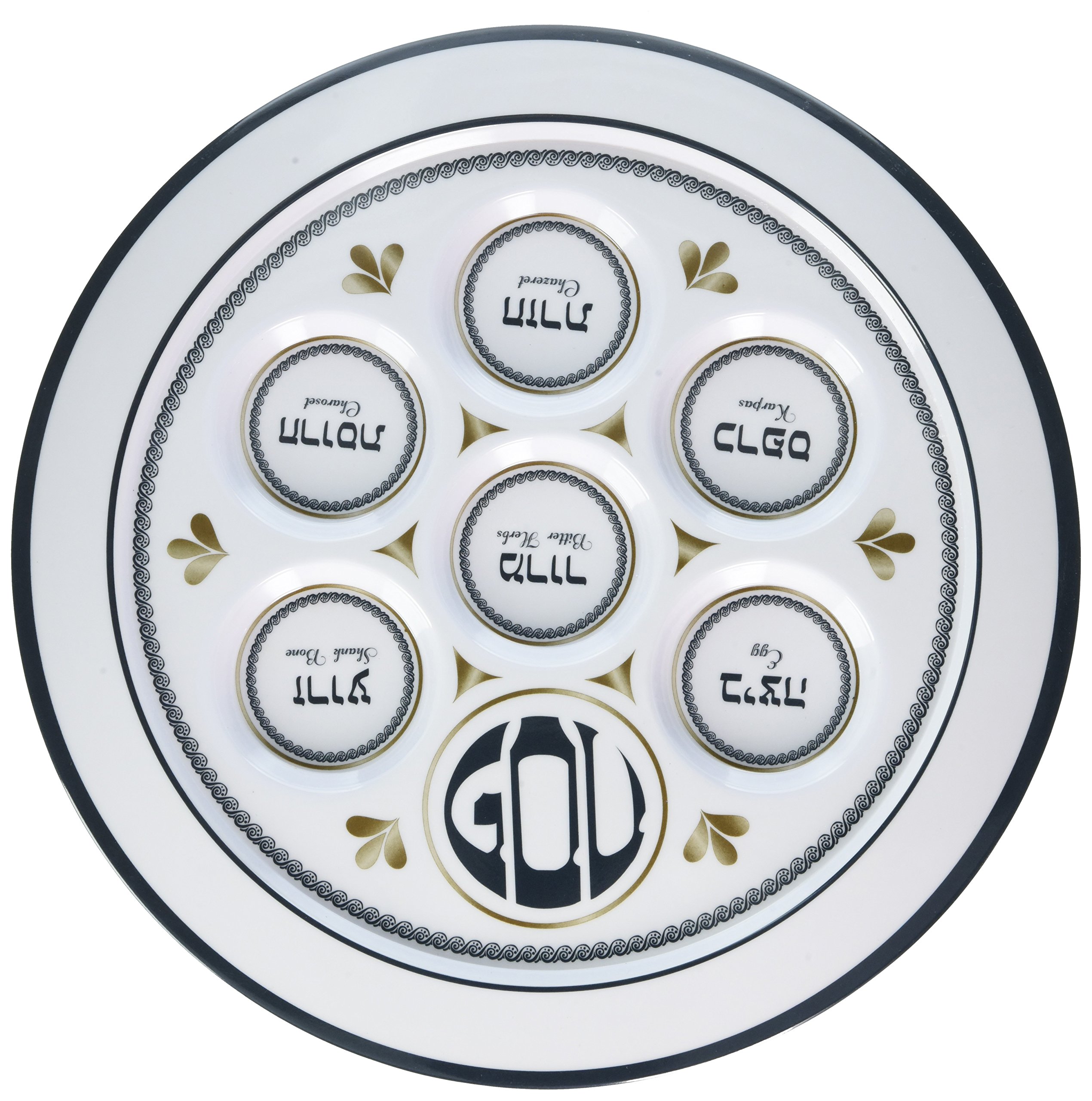 Buy Rite Lite "Seder Traditions" Melamine Seder Plate For Pesach