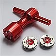 New 2 x 10g Custom Weights + Red Wrench for Titleist Scotty Cameron Putters, Red