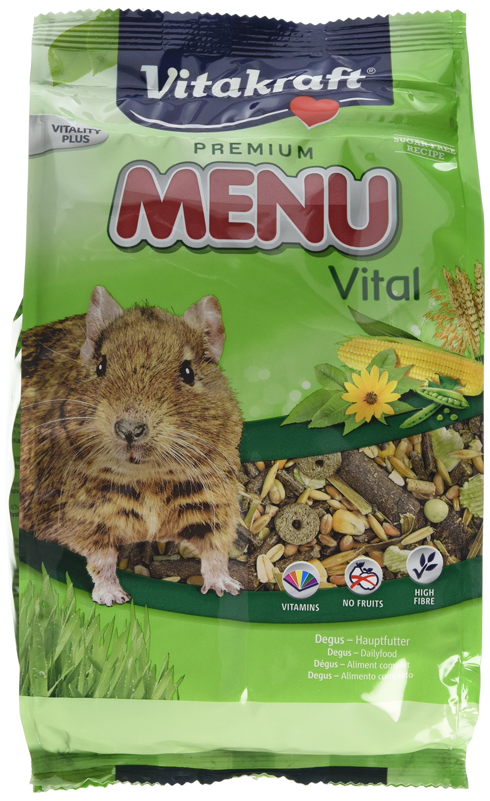 Vitakraft Degus Mainfood 600 g (Pack of 5)