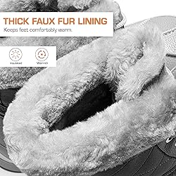 DREAM PAIRS Snow Boots for Women Waterproof Mid