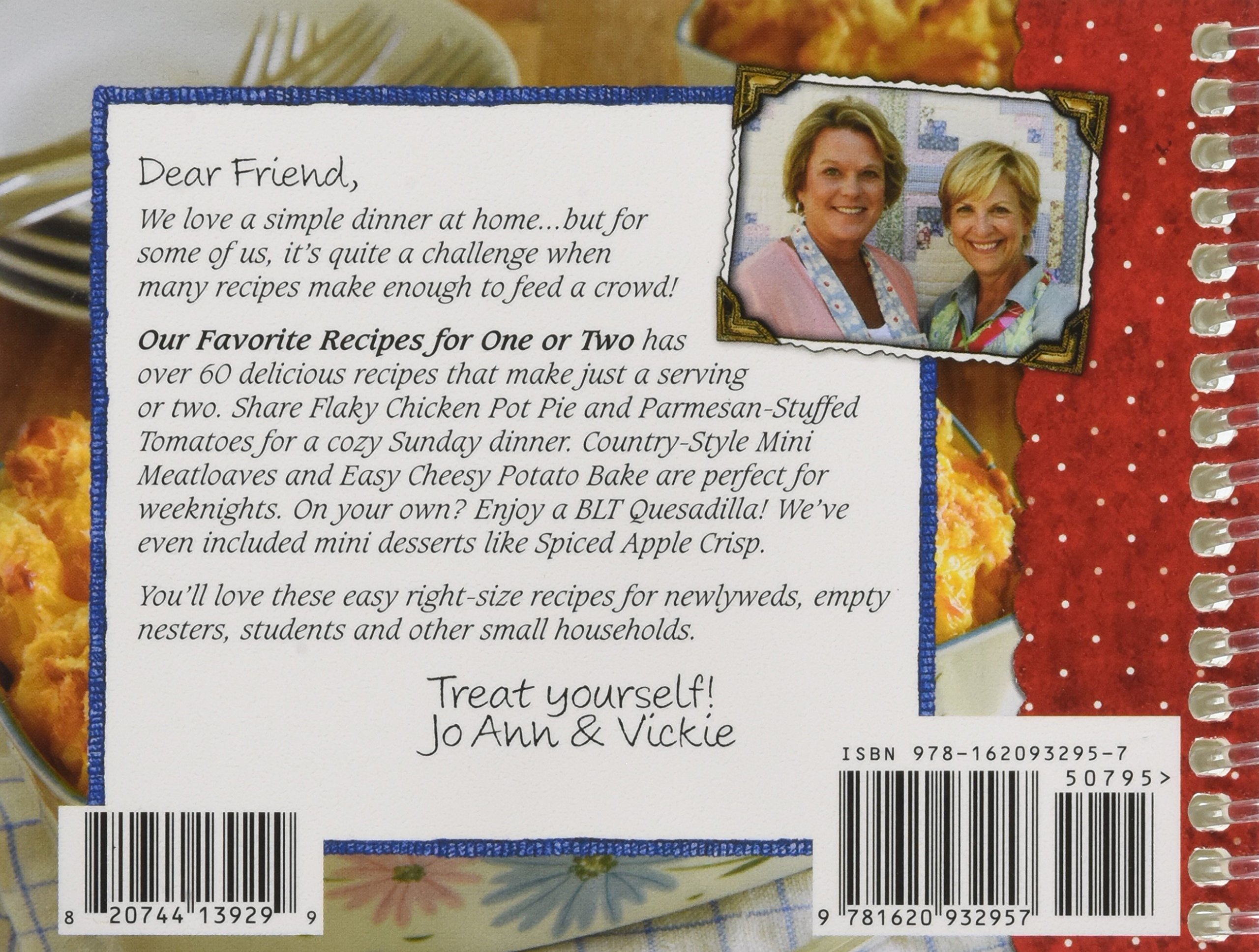 Our Favorite Recipes for One or Two w/Photo Cover (Our Favorite Recipes Collection) Our Favorite Recipes for One or Two w/Photo Cover (Our Favorite Recipes Collection) Our Favorite Recipes for One or Two w/Photo Cover (Our Favorite Recipes Collection) Spiral-bound
