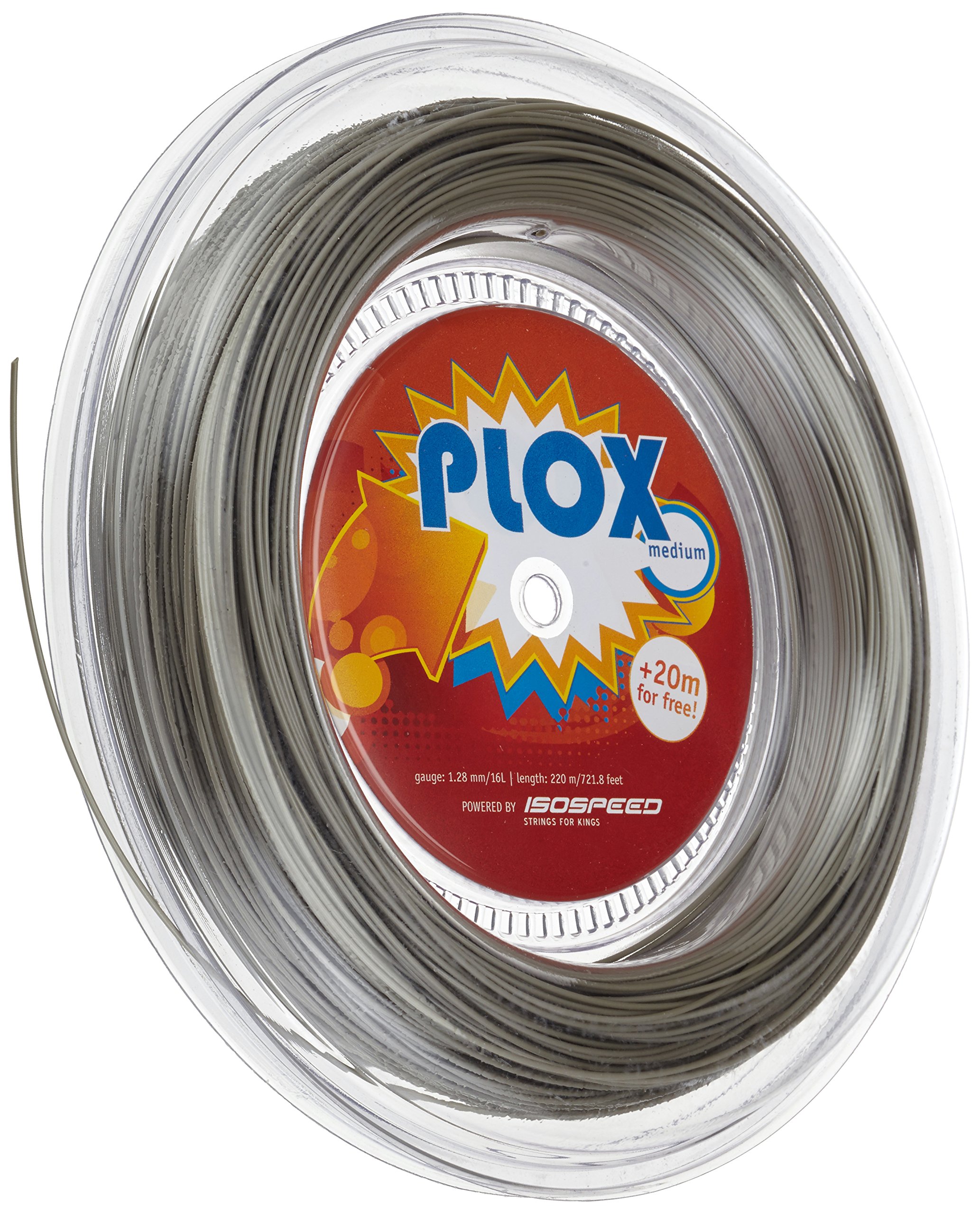 Isospeed Tennis String PLOX Grey, 220 m, 30156