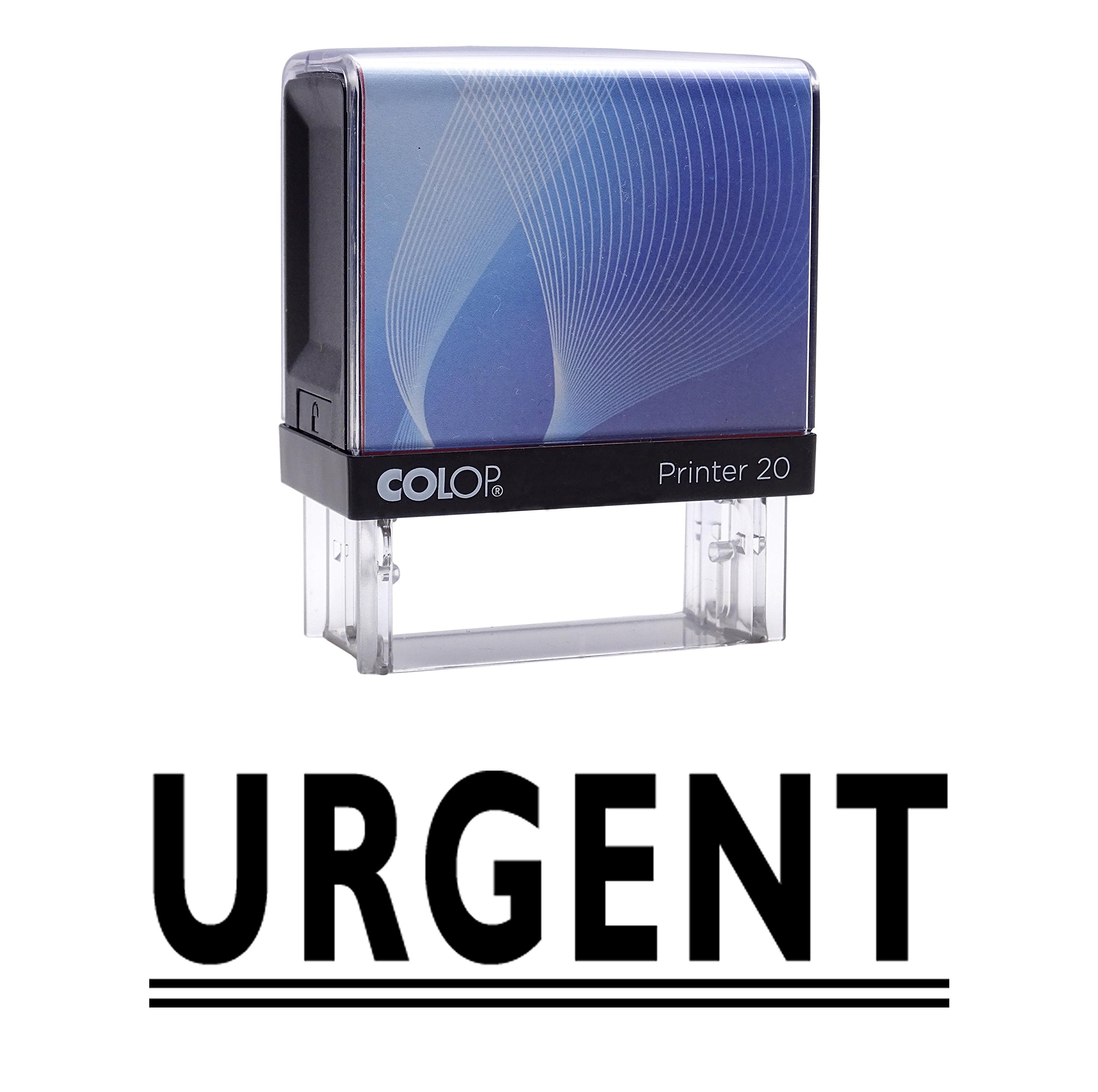 Urgent Self Inking Rubber Stamp Custom Colop Office Stationary P20 Mini Stamper