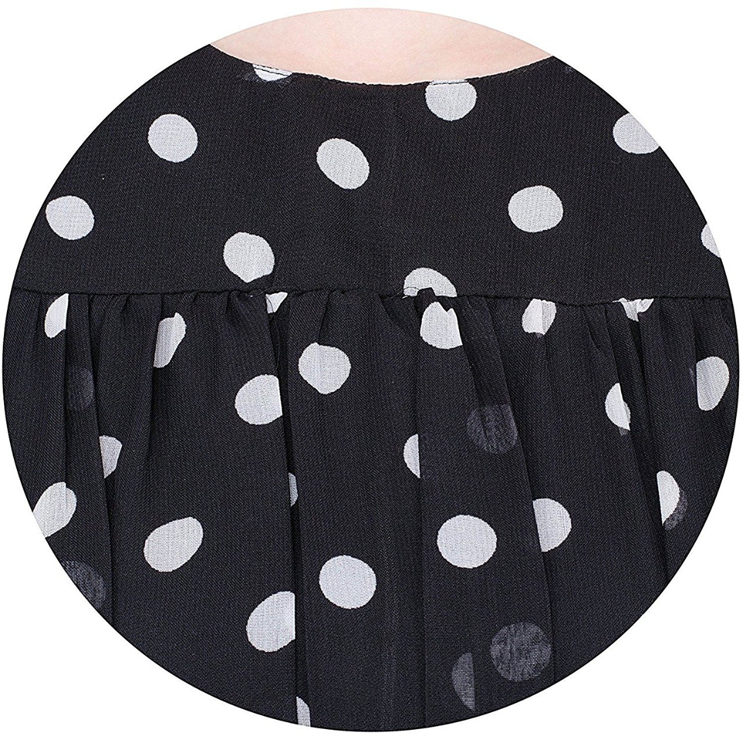 shyam export girl's crepe georgette daily wear top (se-black-dott-top-black-xl)