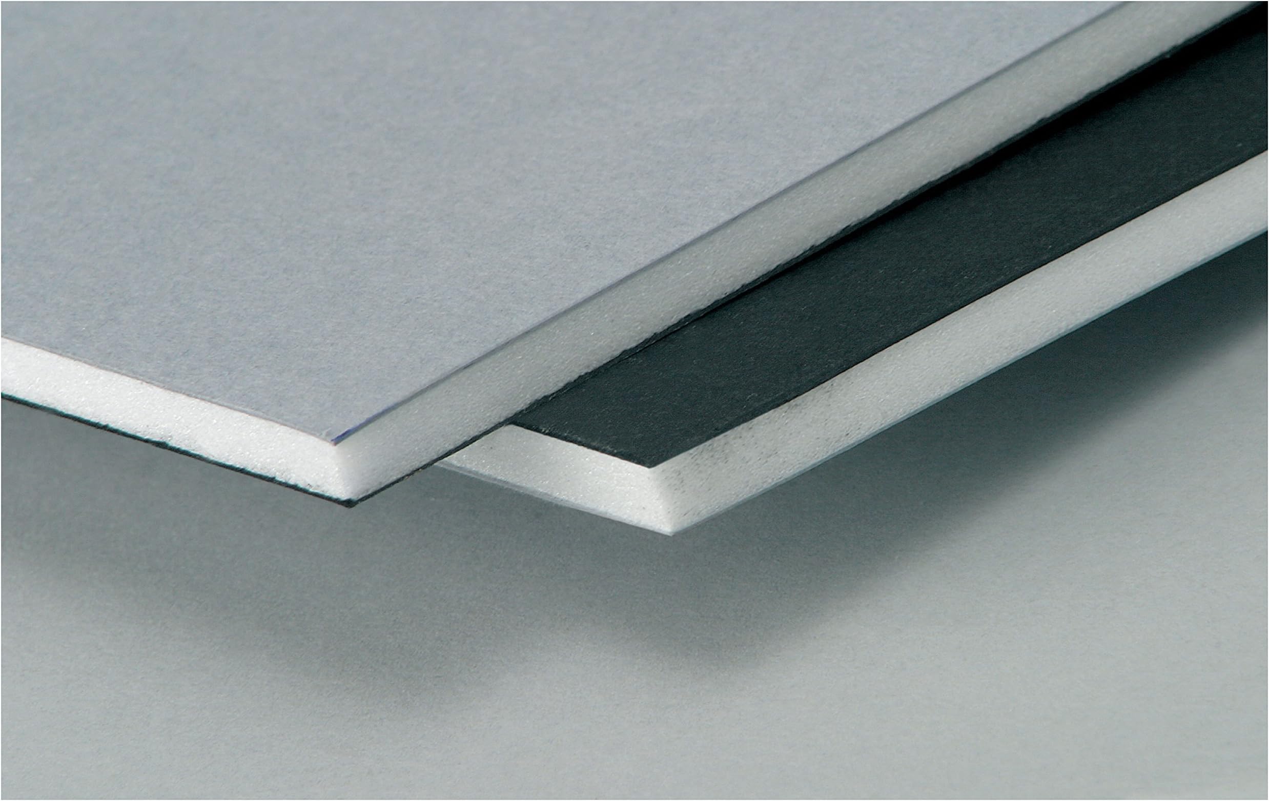 Westfoam 5mm A3 Foamboard - Black and Grey (Boxed Pack of 10 Sheets)