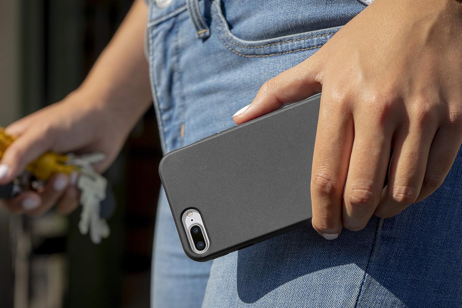 MyGadget Funda Slim para Apple iPhone 7 Plus / 8 Plus en Silicona ...