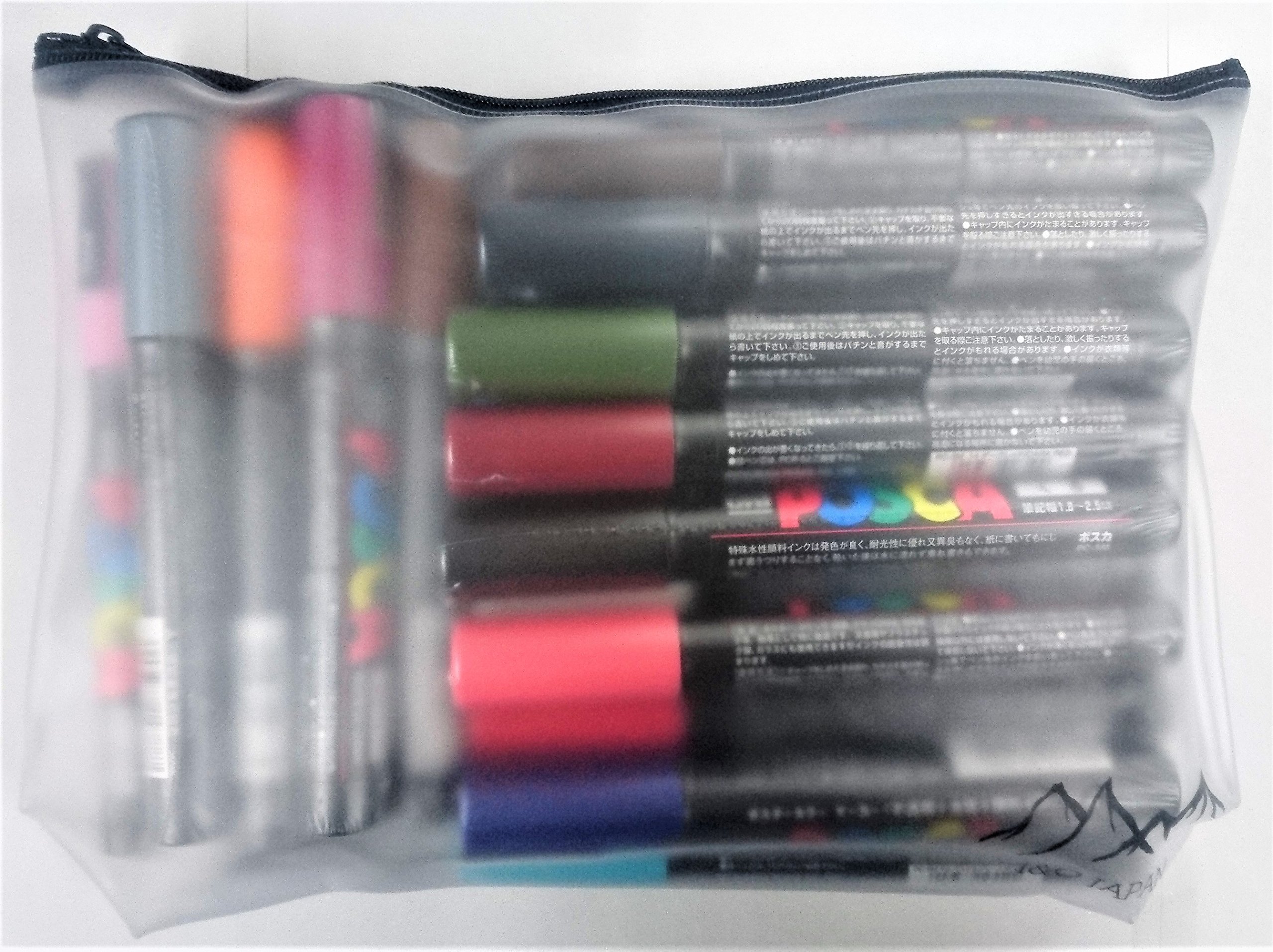 Uni Posca Paint Marker Pen, Medium Point(PC5M), 29 Colors Set with