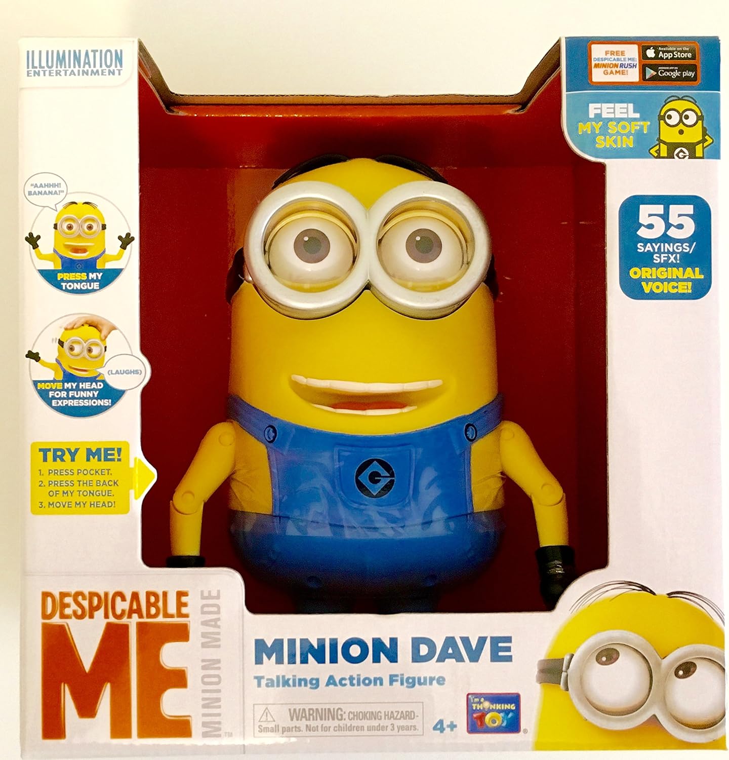 talking minion toy