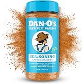 Dan-O's SEA-soning Seasoning, 8.9 oz Bottle, All-Purpose Seasoning for Fish, Shrimp, Seafood, Chicken and More, Sugar Free, Zero Calorie, Use this Spice Blend to Compliment any Sea-Inspired Dish
