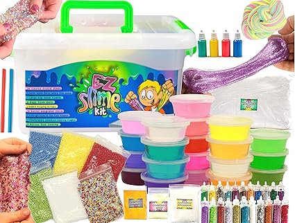 slime niños pequeños