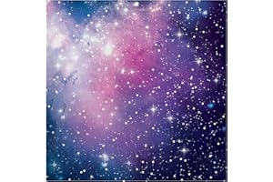 Creative Converting 336041 Galaxy Party Napkins, Multicolor, 6.5", 16ct