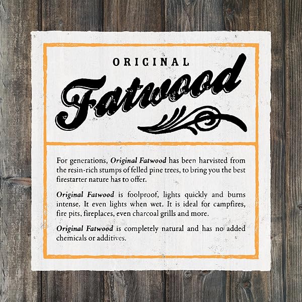 FATWOOD FIRE STARTER STICKS 10LB BOX – INDOOR OR OUTDOOR 100% ALL NATURAL PINE FIRE STARTERS FOR CAMPFIRES, FIREPLACE, FIREPIT, WOOD STOVE, OR BBQ GRILL – KINDLING WOOD FIREWOOD LIGHTER BY PURE GARDEN