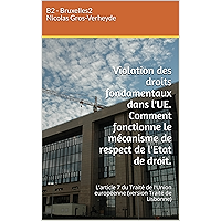 Droits fondamentaux dans l'UE. Comment fonctionne le mécanisme de respect de l'Etat de droit ?: L'article 7 du Traité de… book cover