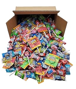 JOLLY RANCHER Candy Bulk Variety Mix, Jolly Rancher Lollipops, Jolly Rancher Crunch 'N Chew, Fun Candy Mix, (80 Oz - 5 Pound's)