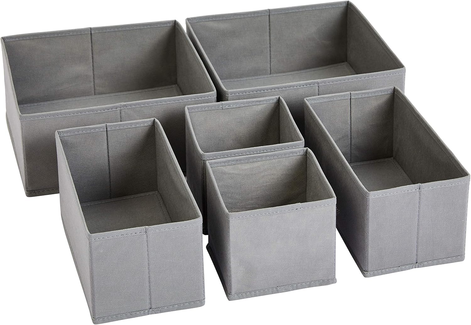 Jouets Soutien Gorge 8 Panier Tissus Rangement Boite De Rangement Pliable Ouvertes Organiseur De Tiroir En Tissu Avec 3 Tailles Pour Chaussettes Vetements De Bebe Organiseurs De Tiroir Rangement Pour Vetements Et Penderies