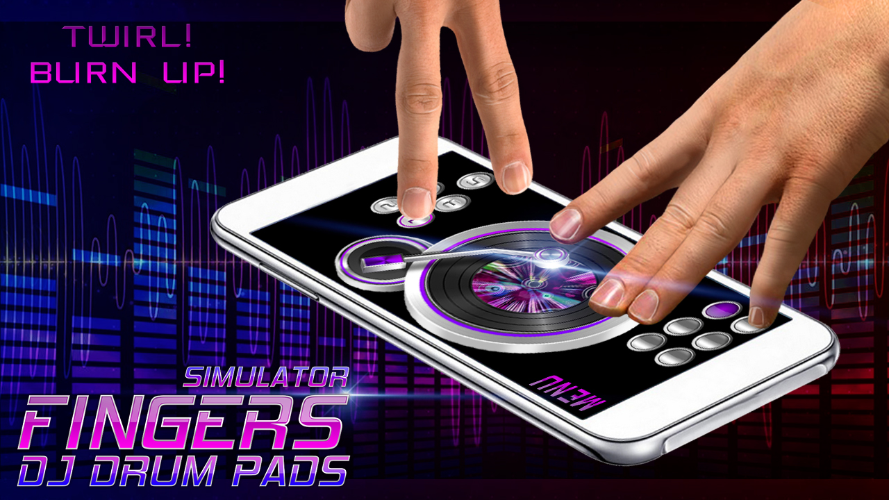 Fingers DJ Drum Pads Simulator Amazon Appstore