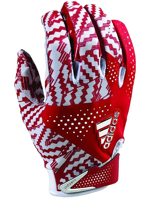 red adidas football gloves