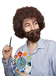 ALLAURA Compatible with Painter Ross Wig – 80s