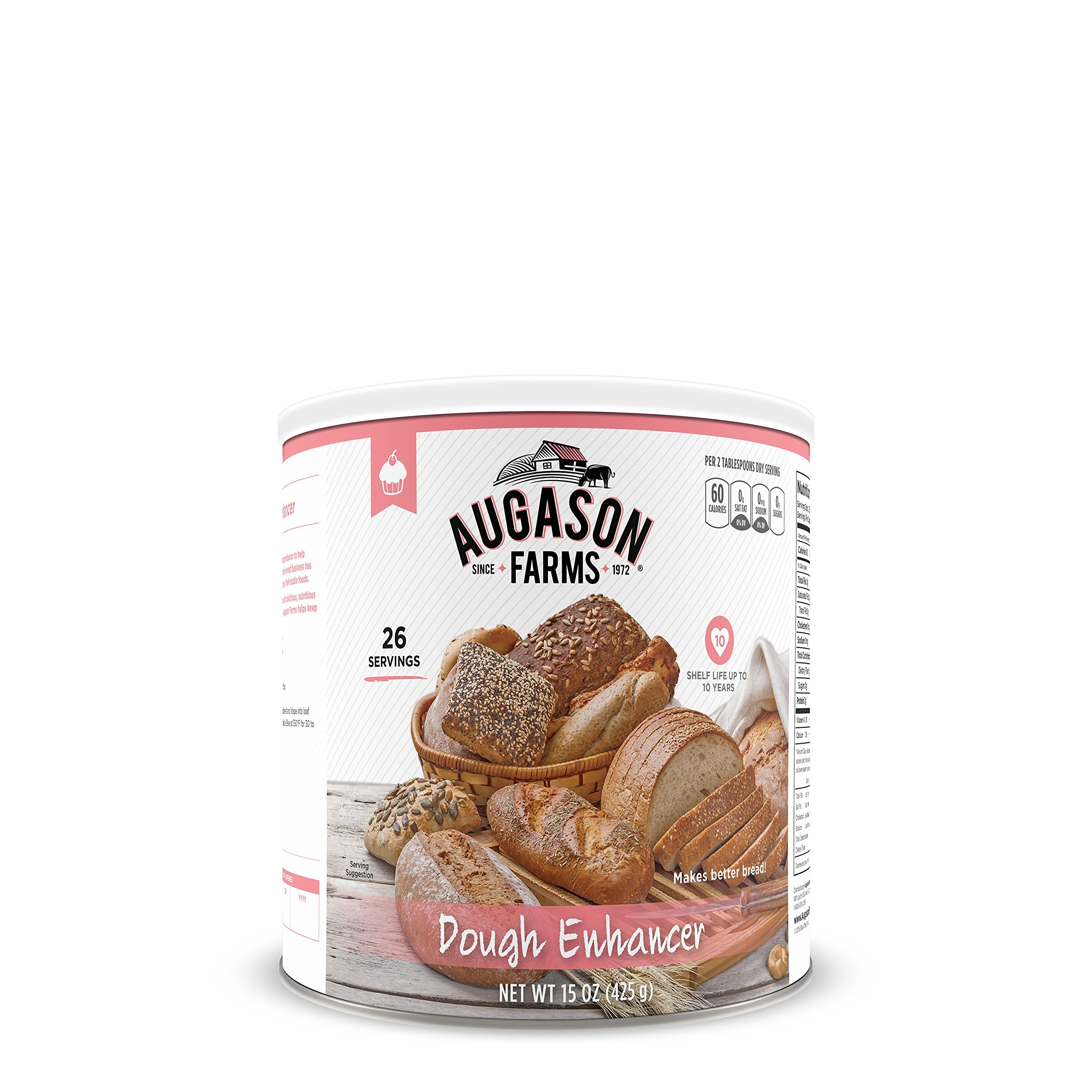 Augason Farms Dough Enhancer 15 oz 2.5 Can Buy Online in United Arab