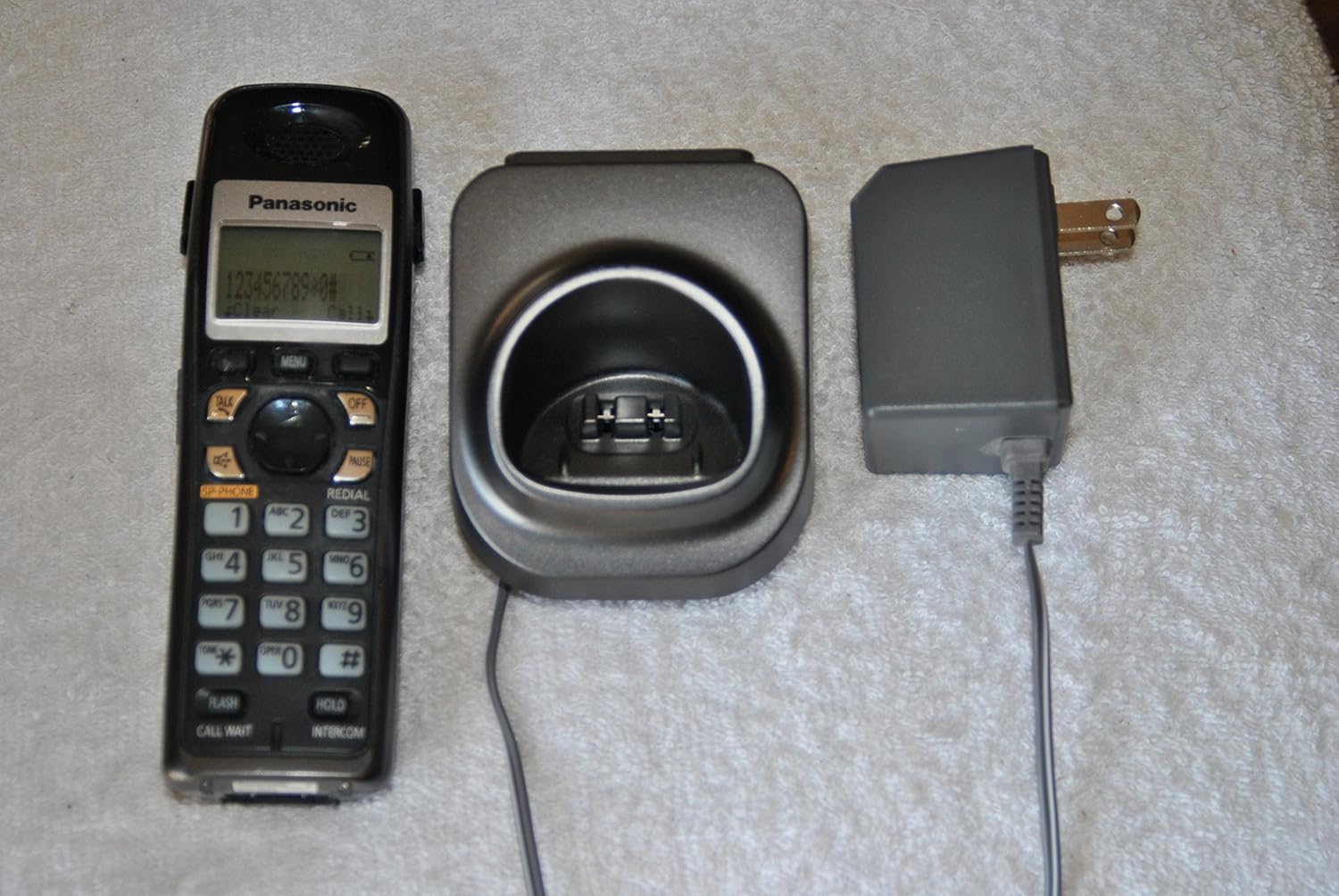 Amazon.com : Panasonic KX-TGA931T Accessory Cordless Handset & Charger :  Electronics