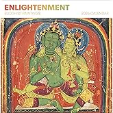 Wall Calendar 2026, Enlightenment: Buddhist Paintings Art, 12 Months, Large Grid Design Featuring 12 Artworks