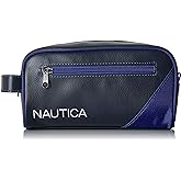Nautica Mens Accessories Men's Top Zip Travel Kit Toiletry Bag Organizer Accessory