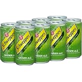 Schweppes Soft Drink Cans, Ginger Ale, 8 ct