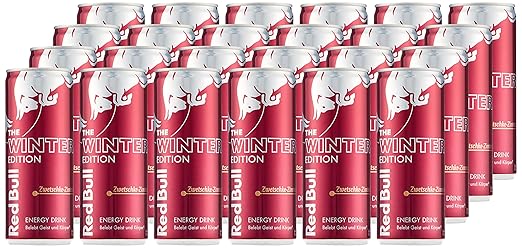 red bull winter edition zwetschke zimtnelke 250ml x 24 energy drink ohne pfand lieferung nur nach osterreich amazon de grocery