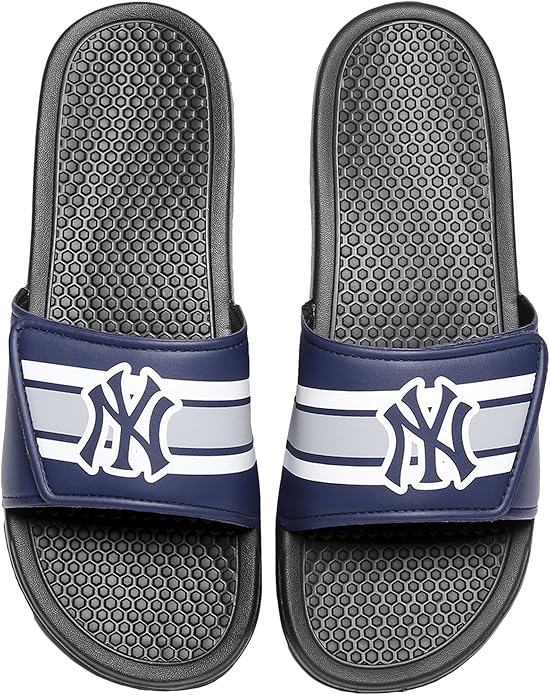 MLB New York Yankees Team Logo Legacy Shower Slide Flip