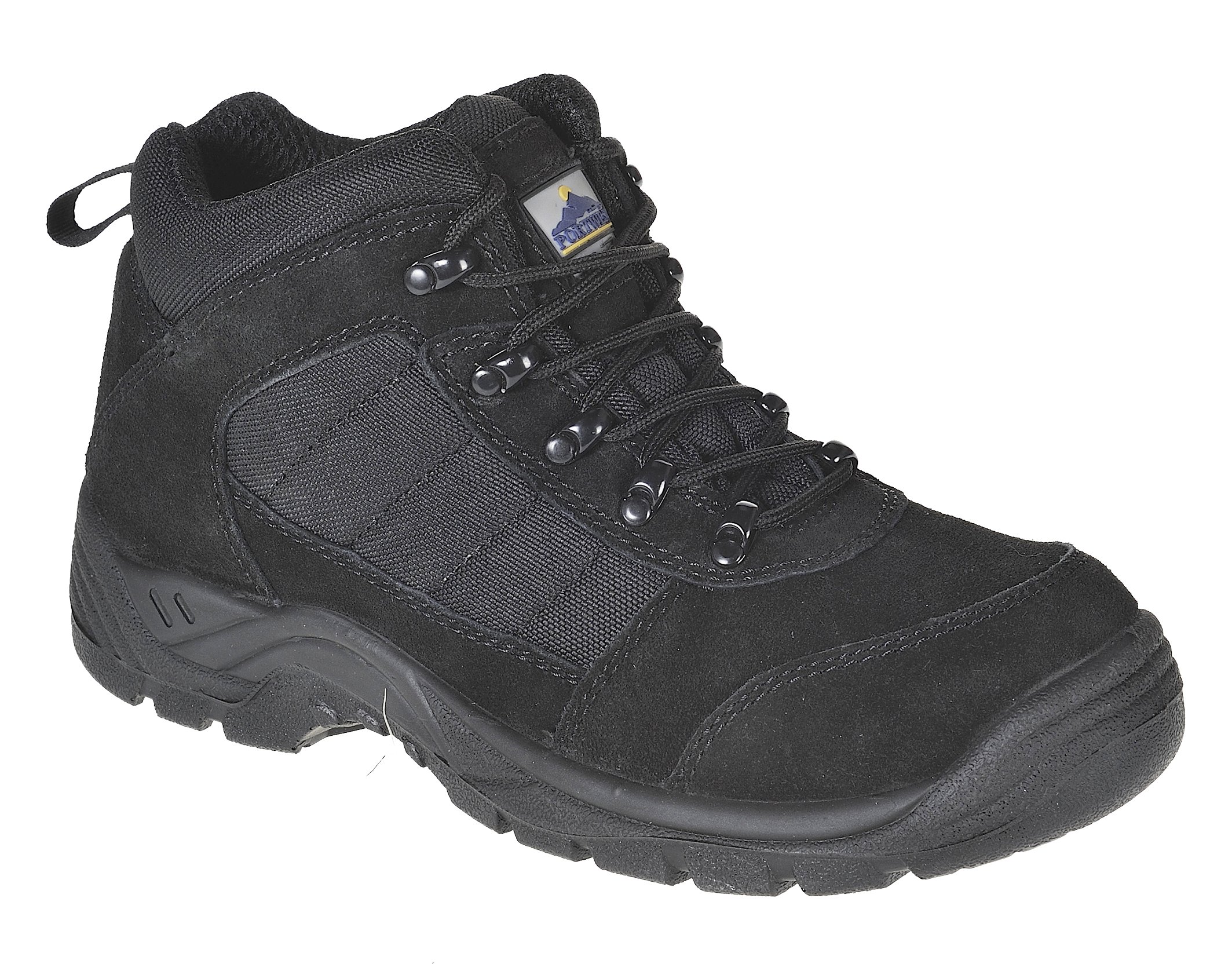 Portwest FT63BKR43 Steelite Trouper Boot, S1P, Regular, Size: 43, Black