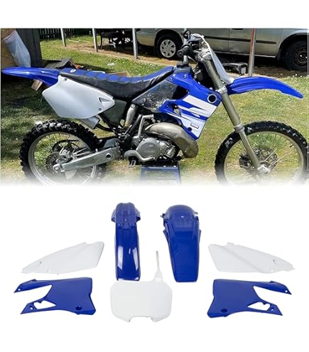 Amazon.com: Acerbis Replica Plastic Kit Blue/White Replica