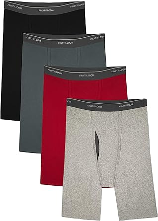 Fruit of the loom men's coolzone boxer briefs long leg Clearance