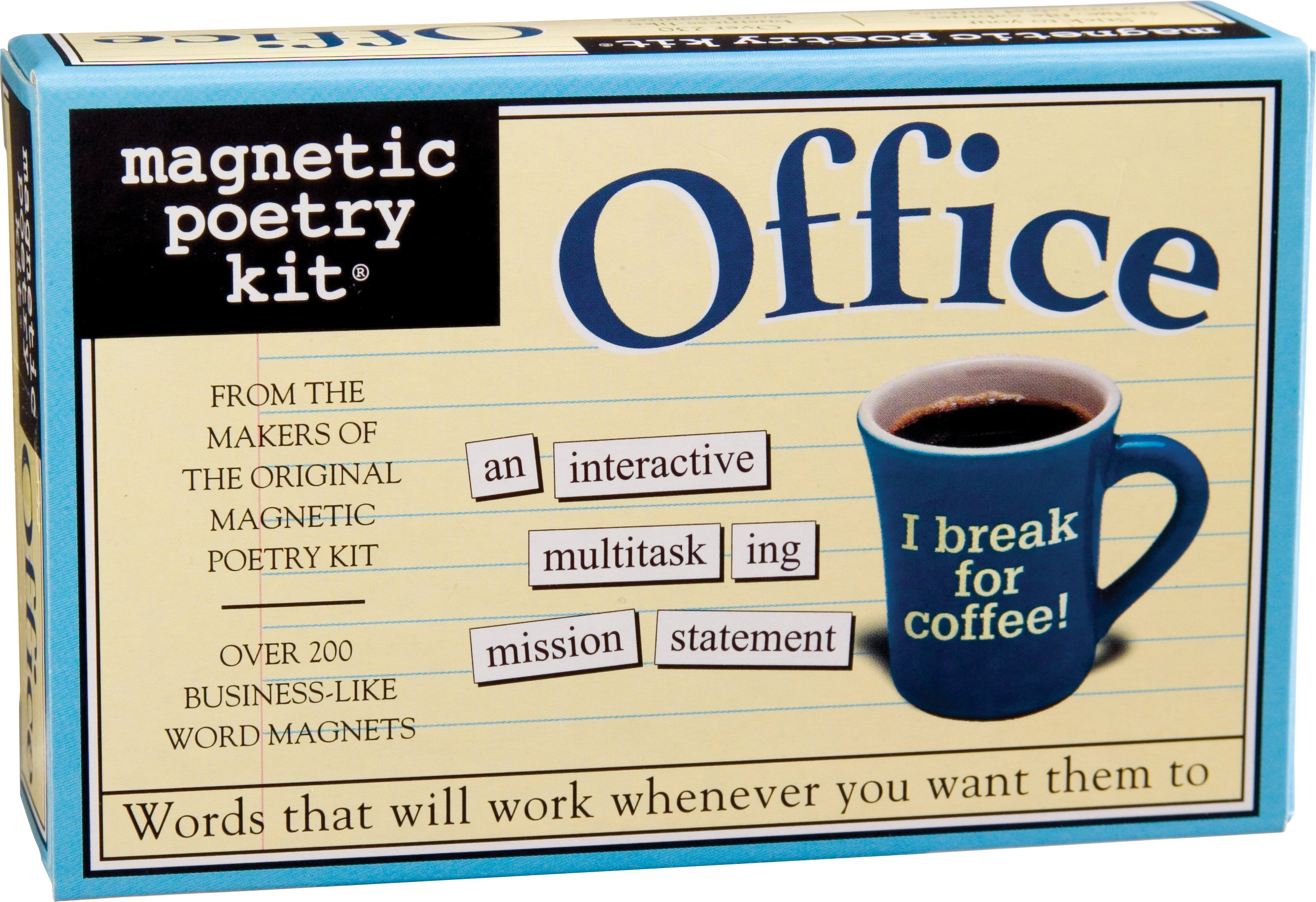 Magnetic Poetry Office Magnetic Poetry Kit