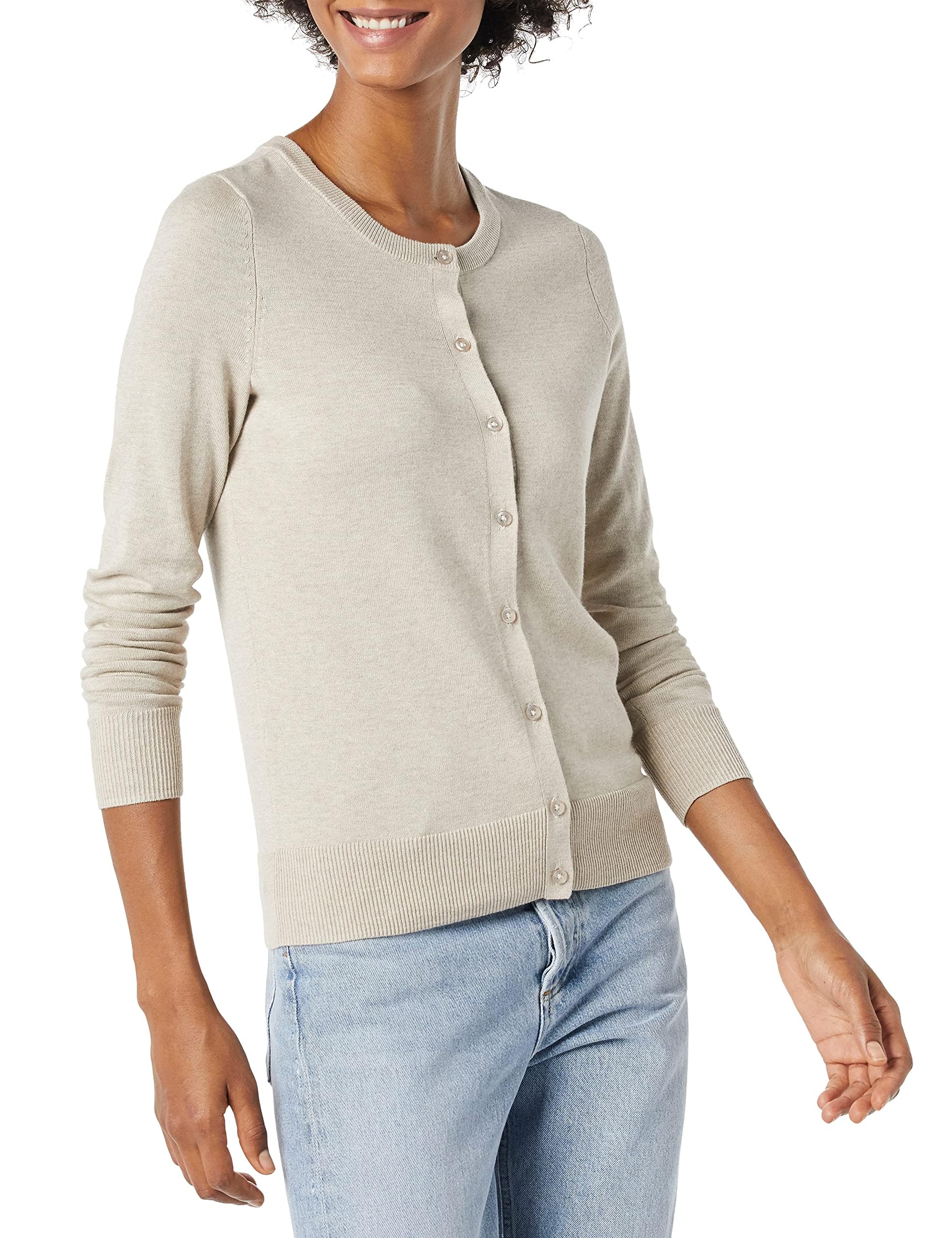 Amazon Essentials Women's Lightweight Crewneck